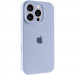 Чохол Silk Full Camera Protective (AA) на Apple iPhone 16 Pro (6.3") (Блакитний / Lilac Blue)