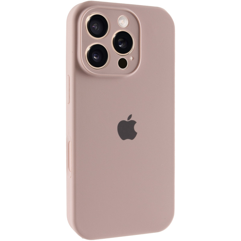 Чохол Silk Full Camera Protective (AA) на Apple iPhone 16 Pro (6.3") (Сірий / Lavender)
