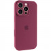 Чехол Silk Full Camera Protective (AA) для Apple iPhone 16 Pro Max (6.9") (Бордовый / Plum)