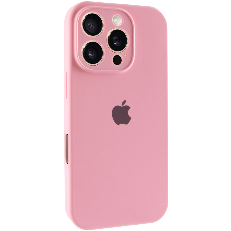 Чехол Silk Full Camera Protective (AA) для Apple iPhone 16 Pro Max (6.9") (Розовый / Light pink)