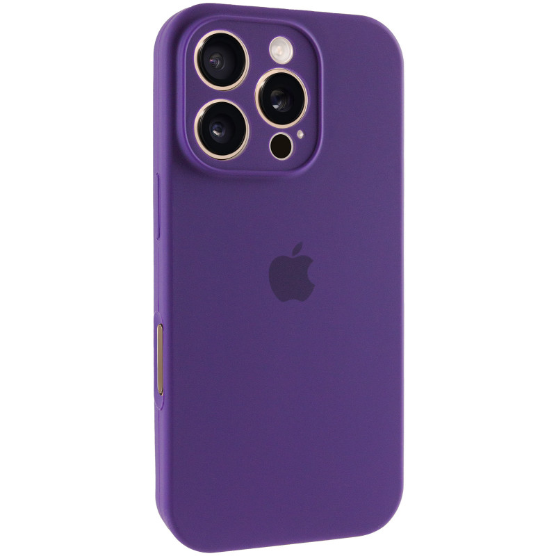 Чехол Silk Full Camera Protective (AA) для Apple iPhone 16 Pro Max (6.9") (Фиолетовый / Amethyst)