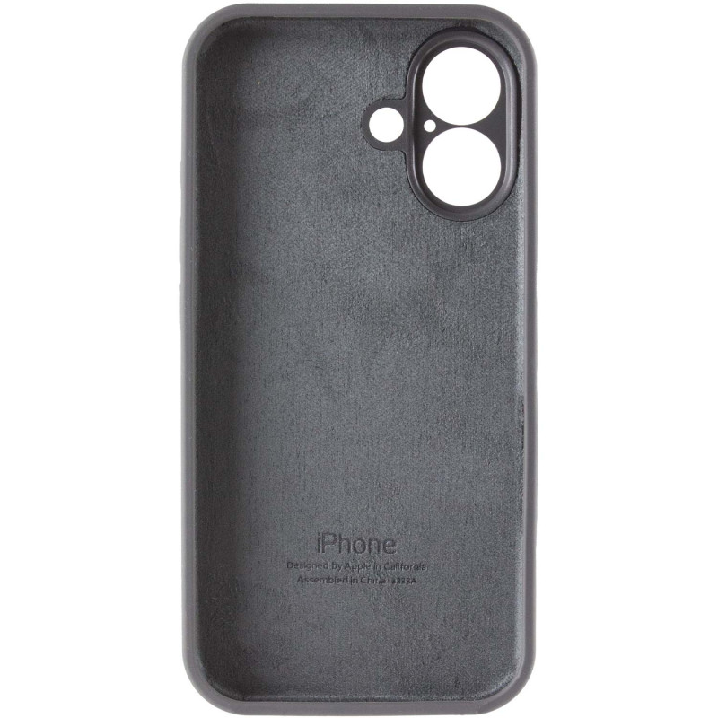 Фото Чехол Silk Full Camera Protective (AA) для Apple iPhone 17 (6.3") (Серый / Dark Gray) в магазине vchehle.ua