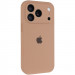 Фото Чехол Silk Full Camera Protective (AA) для Apple iPhone 17 Pro (6.3") (Бежевый / Desert Gold) на vchehle.ua
