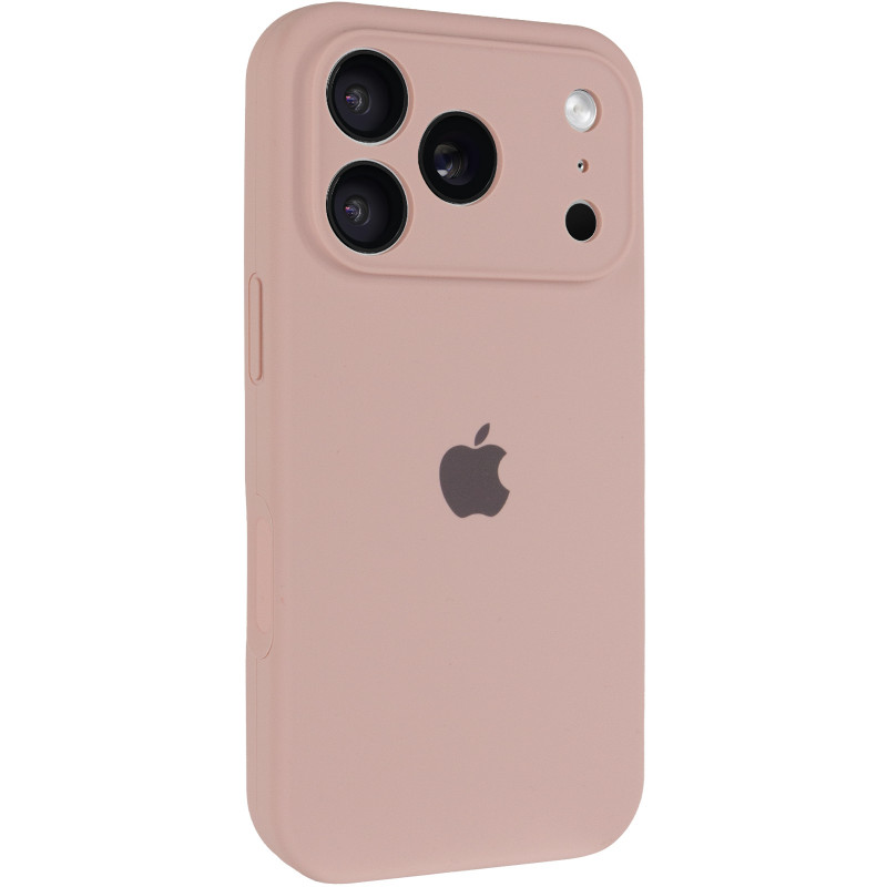 Чехол Silk Full Camera Protective (AA) для Apple iPhone 17 Pro (6.3") (Розовый / Pink Sand)