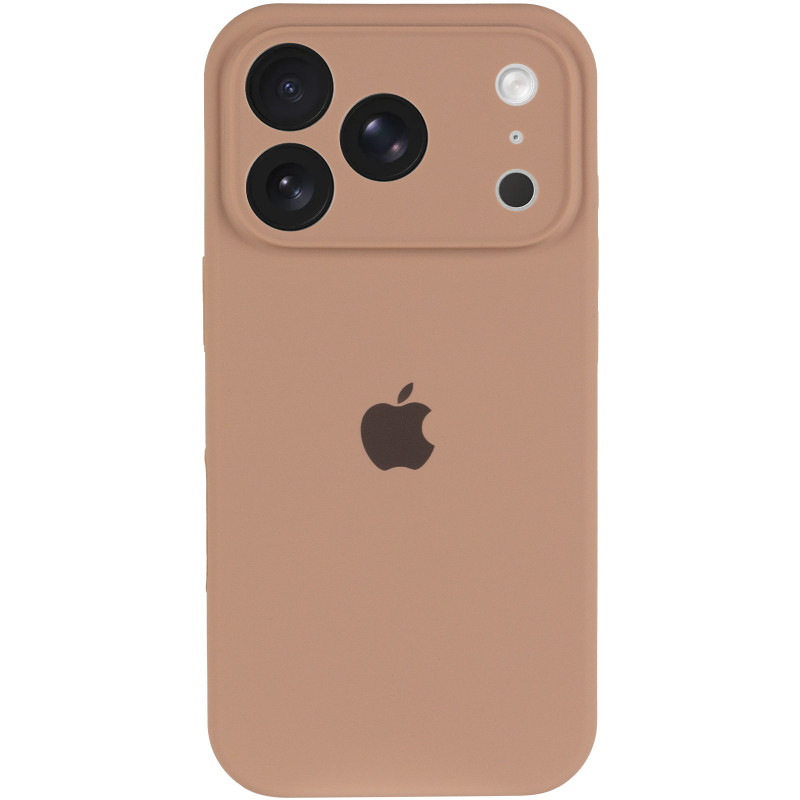 Чохол Silk Full Camera Protective (AA) на Apple iPhone 17 Pro Max (6.9") (Бежевий / Desert Gold)