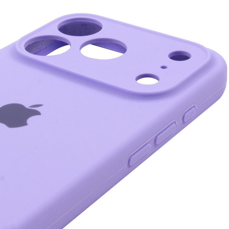 Чохол Silk Full Camera Protective (AA) на Apple iPhone 17 Pro Max (6.9") (Бузковий / Dasheen) в магазині vchehle.ua