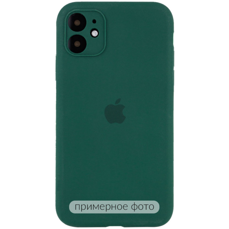 Чохол Silk Full Camera Protective (AA) на Apple iPhone 17 Pro Max (6.9") (Зелений / Army green)