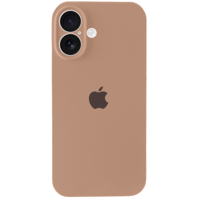 Чехол Silk Full Camera Protective (AA) для Apple iPhone 16 Plus (6.7") (Бежевый / Desert Gold)