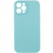 Чохол Silk Full Camera Protective (AA) NO LOGO на Apple iPhone 12 Pro (6.1") (Бірюзовий / Marine Green)