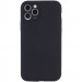 Чохол Silk Full Camera Protective (AA) NO LOGO на Apple iPhone 12 Pro (6.1") (Чорний / Black)
