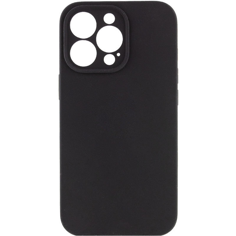 Чохол Silk Full Camera Protective (AA) NO LOGO на Apple iPhone 13 Pro (6.1") (Чорний / Black)