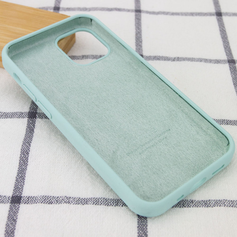 Фото Чохол Silk Full Protective (AA) на Apple iPhone 14 (6.1") (Бірюзовий / Beryl) в маназині vchehle.ua