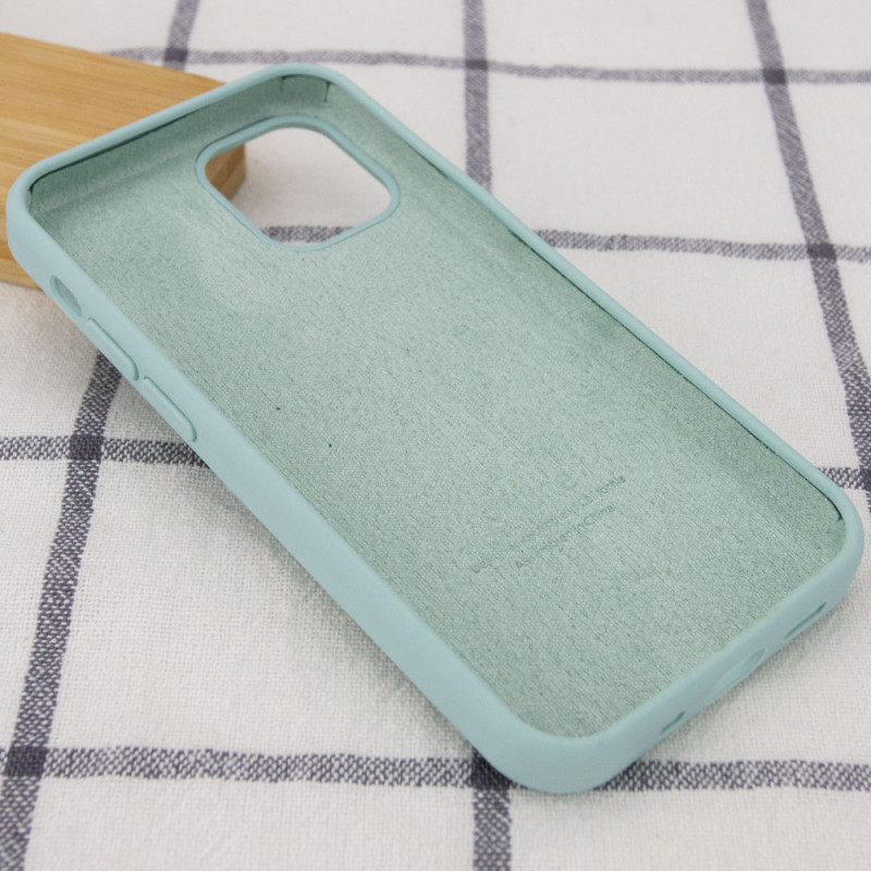 Фото Чехол Silk Full Protective (AA) для Apple iPhone 15 (6.1") (Бирюзовый / Turquoise) в магазине vchehle.ua