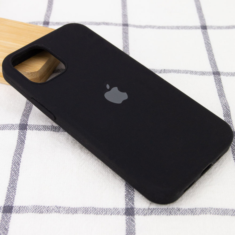 Фото Чехол Silk Full Protective (AA) для Apple iPhone 15 (6.1") (Черный / Black) на vchehle.ua