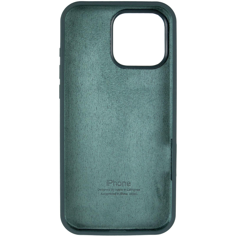 Фото Чохол Silk Full Protective (AA) на Apple iPhone 15 Pro Max (6.7") (Зелений / Forest green) в маназині vchehle.ua