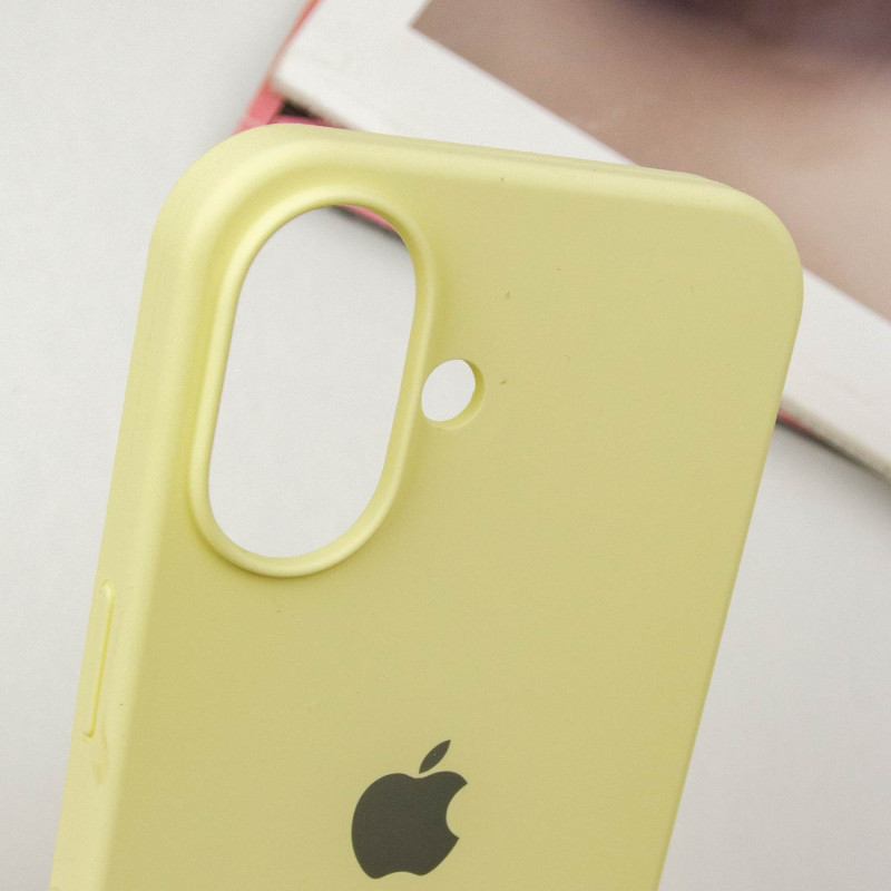 Купить Чехол Silk Full Protective (AA) для Apple iPhone 16 (6.1") (Желтый / Mellow Yellow) на vchehle.ua