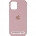 Чехол Silk Full Protective (AA) для Apple iPhone 16 (6.1") (Розовый / Pink Sand)