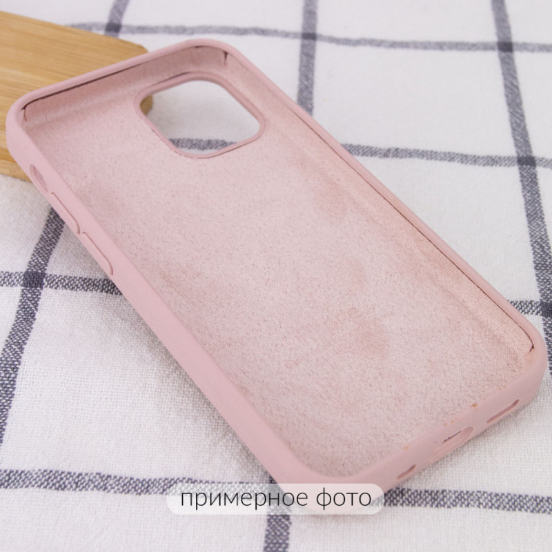 Фото Чехол Silk Full Protective (AA) для Apple iPhone 16 (6.1") (Розовый / Pink Sand) в магазине vchehle.ua