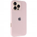 Чехол Silk Full Protective (AA) для Apple iPhone 16 Pro (6.3") (Розовый / Chalk Pink)