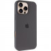 Чехол Silk Full Protective (AA) для Apple iPhone 16 Pro (6.3") (Серый / Dark Gray)
