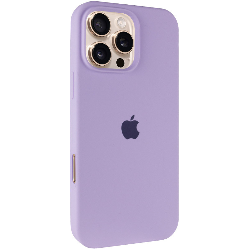 Чехол Silk Full Protective (AA) для Apple iPhone 16 Pro (6.3") (Сиреневый / Lilac)