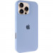 Чехол Silk Full Protective (AA) для Apple iPhone 16 Pro Max (6.9") (Голубой / Lilac Blue)
