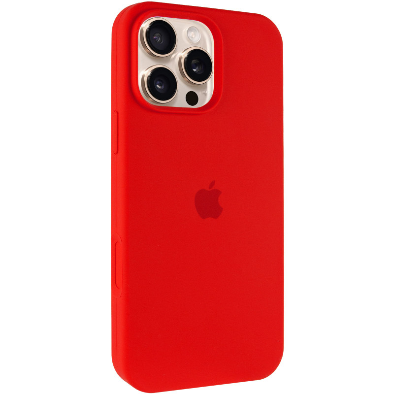 Чехол Silk Full Protective (AA) для Apple iPhone 16 Pro Max (6.9") (Красный / Red)