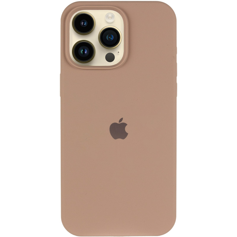 Чехол Silk Full Protective (AA) для Apple iPhone 16 Pro Max (6.9") (Бежевый / Desert Gold)