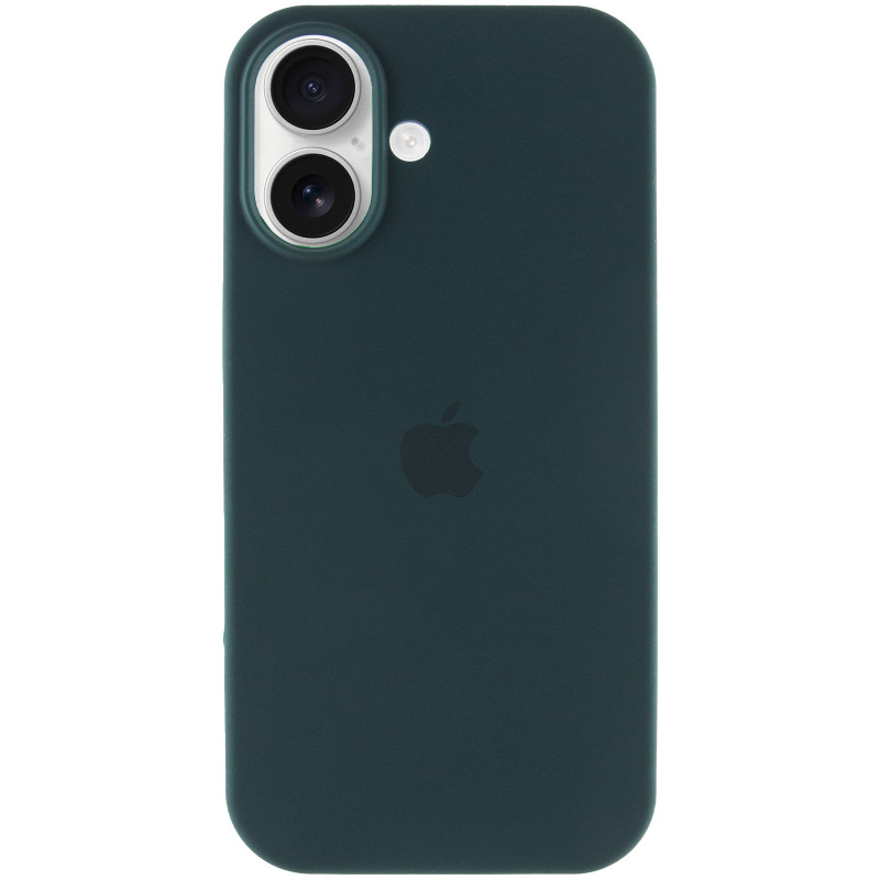 Фото Чохол Silk Full Protective (AA) на Apple iPhone 17 (6.3") (Зелений / Forest green) на vchehle.ua