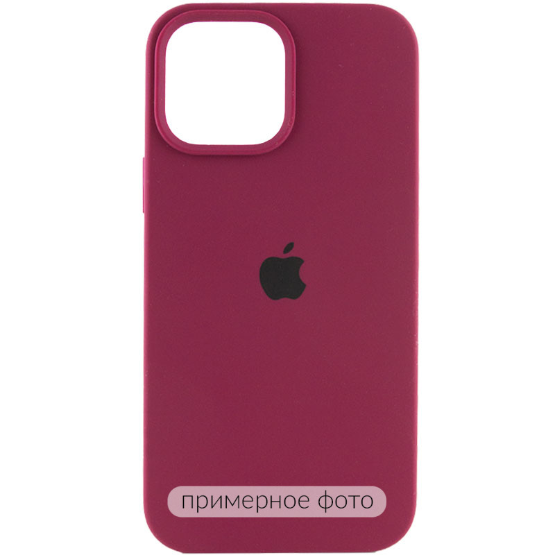 Чехол Silk Full Protective (AA) для Apple iPhone 17 Pro (6.3") (Бордовый / Maroon)