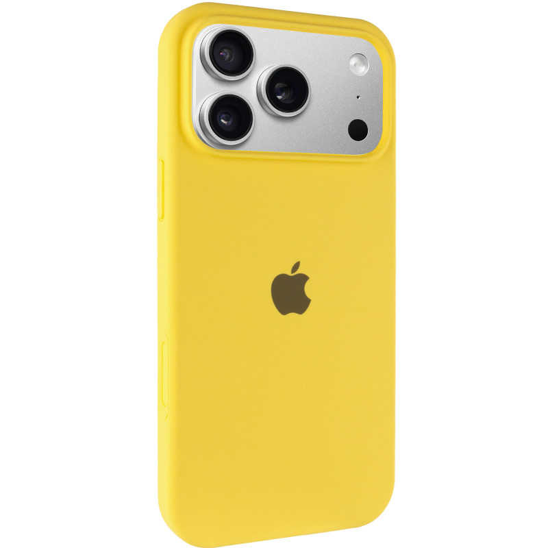 Чехол Silk Full Protective (AA) для Apple iPhone 17 Pro (6.3") (Желтый / Yellow)