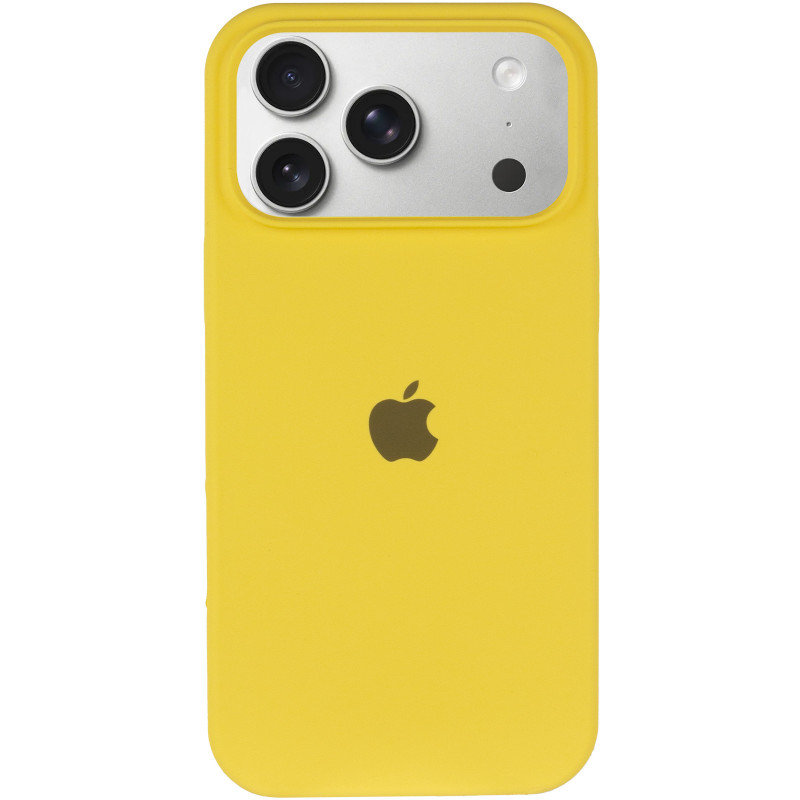 Фото Чехол Silk Full Protective (AA) для Apple iPhone 17 Pro (6.3") (Желтый / Yellow) на vchehle.ua