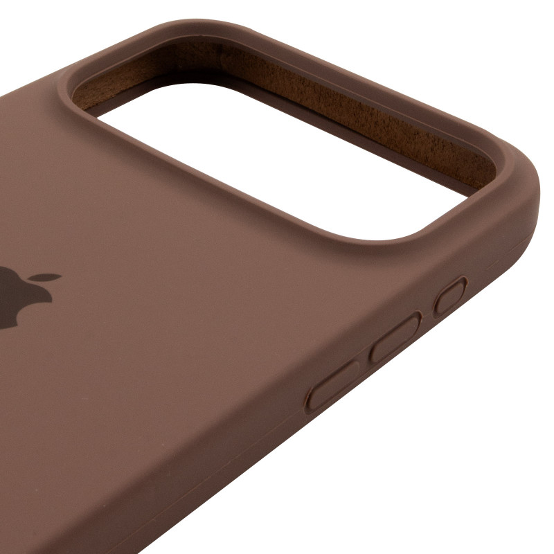 Чехол Silk Full Protective (AA) для Apple iPhone 17 Pro (6.3") (Коричневый / Brown) в магазине vchehle.ua