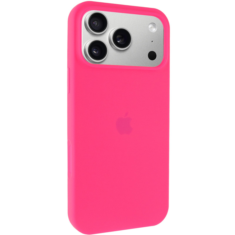 Чехол Silk Full Protective (AA) для Apple iPhone 17 Pro (6.3") (Розовый / Barbie pink)