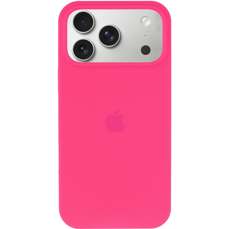 Фото Чехол Silk Full Protective (AA) для Apple iPhone 17 Pro (6.3") (Розовый / Barbie pink) на vchehle.ua