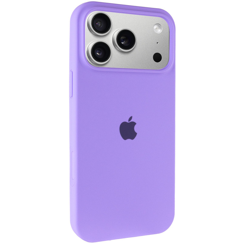 Чохол Silk Full Protective (AA) на Apple iPhone 17 Pro (6.3") (Бузковий / Dasheen)