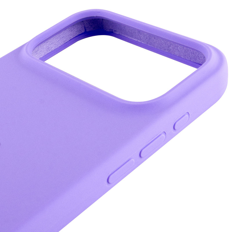 Чохол Silk Full Protective (AA) на Apple iPhone 17 Pro (6.3") (Бузковий / Dasheen) в магазині vchehle.ua