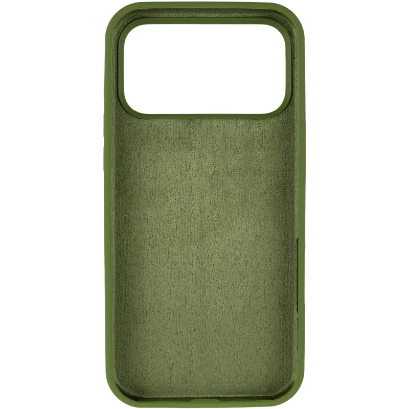 Фото Чехол Silk Full Protective (AA) для Apple iPhone 17 Pro Max (6.9") (Зеленый / Dark Olive) в магазине vchehle.ua