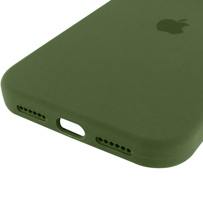 Купить Чехол Silk Full Protective (AA) для Apple iPhone 17 Pro Max (6.9") (Зеленый / Dark Olive) на vchehle.ua