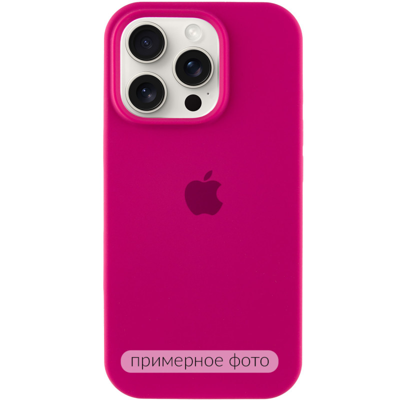 Чехол Silk Full Protective (AA) для Apple iPhone 17 Pro Max (6.9") (Красный / Rose Red)