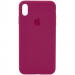 Чохол Silk Full Protective (AA) на Apple iPhone XS Max (6.5") (Червоний / Rose Red)
