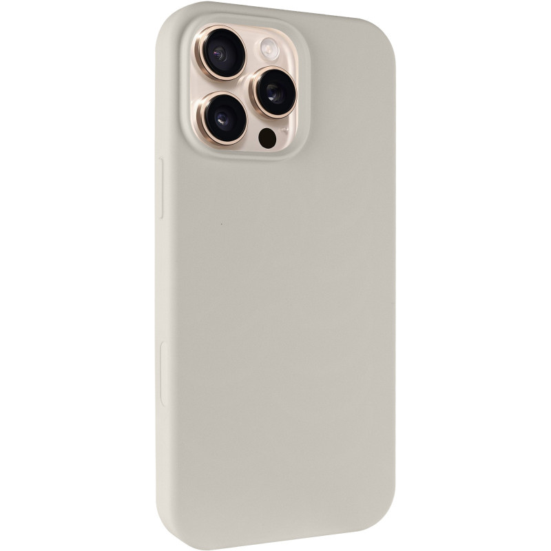 Чехол Silk Full Protective (AA) NO LOGO для Apple iPhone 16 Pro (6.3") (Бежевый / Antique White)