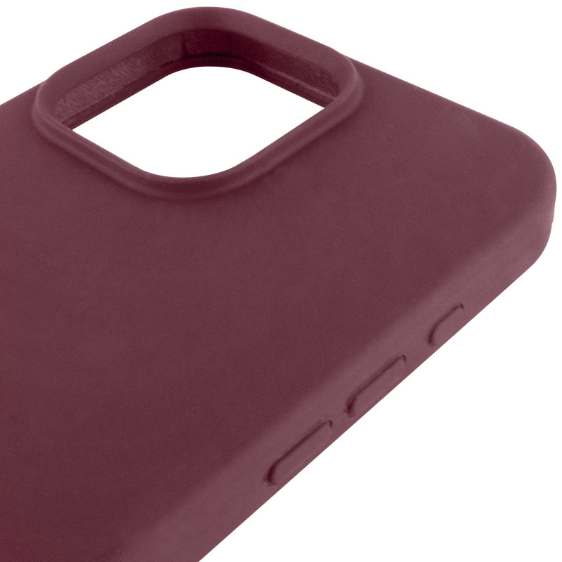 Чехол Silk Full Protective (AA) NO LOGO для Apple iPhone 16 Pro (6.3") (Бордовый / Plum) в магазине vchehle.ua