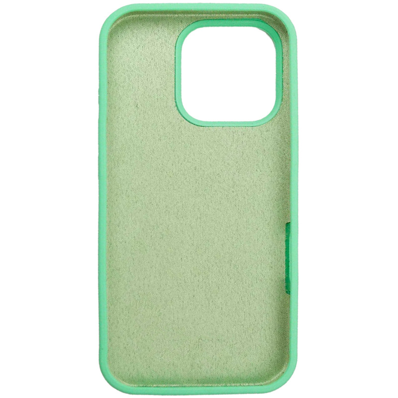 Фото Чехол Silk Full Protective (AA) NO LOGO для Apple iPhone 16 Pro (6.3") (Зеленый / Spearmint) в магазине vchehle.ua