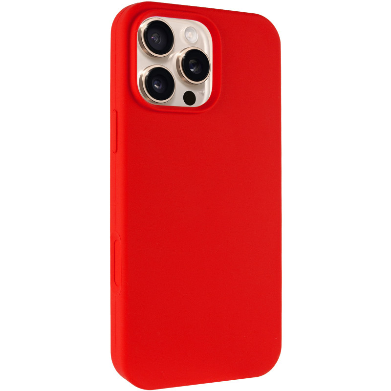 Чехол Silk Full Protective (AA) NO LOGO для Apple iPhone 16 Pro (6.3") (Красный / Red)