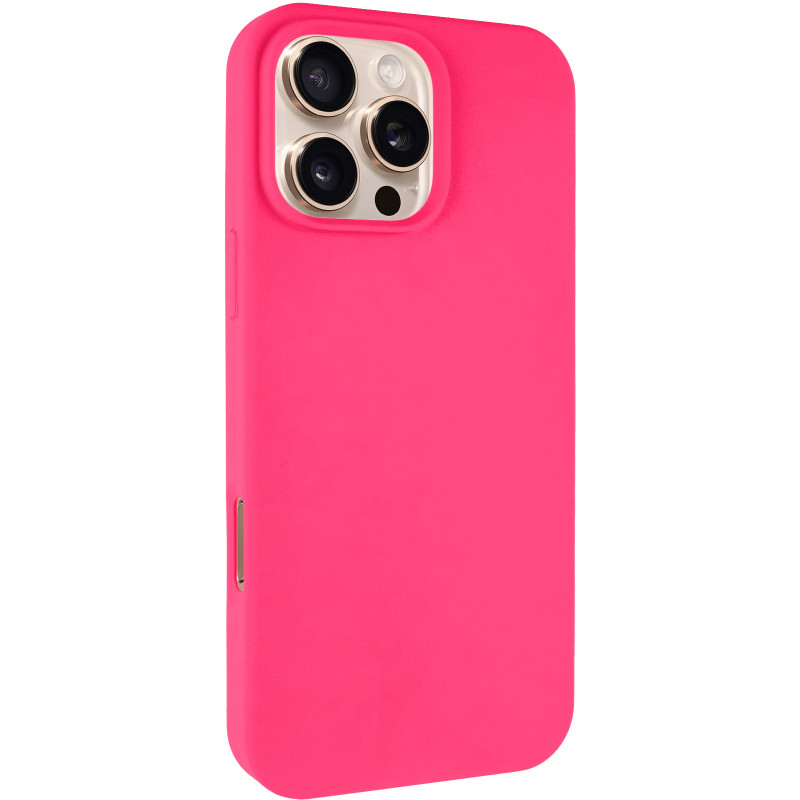 Чехол Silk Full Protective (AA) NO LOGO для Apple iPhone 16 Pro (6.3") (Розовый / Barbie pink)