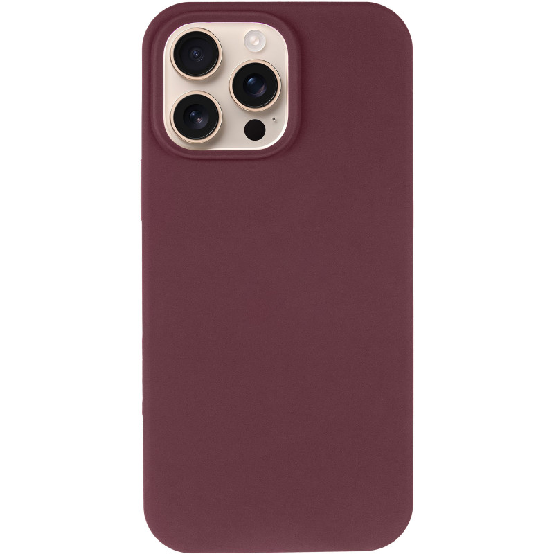 Фото Чехол Silk Full Protective (AA) NO LOGO для Apple iPhone 16 Pro Max (6.9") (Бордовый / Plum) на vchehle.ua