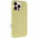 Чехол Silk Full Protective (AA) NO LOGO для Apple iPhone 16 Pro Max (6.9") (Желтый / Mellow Yellow)