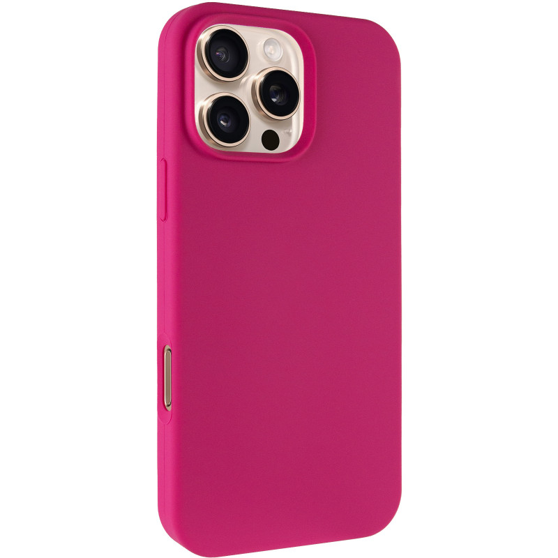 Чехол Silk Full Protective (AA) NO LOGO для Apple iPhone 16 Pro Max (6.9") (Красный / Rose Red)