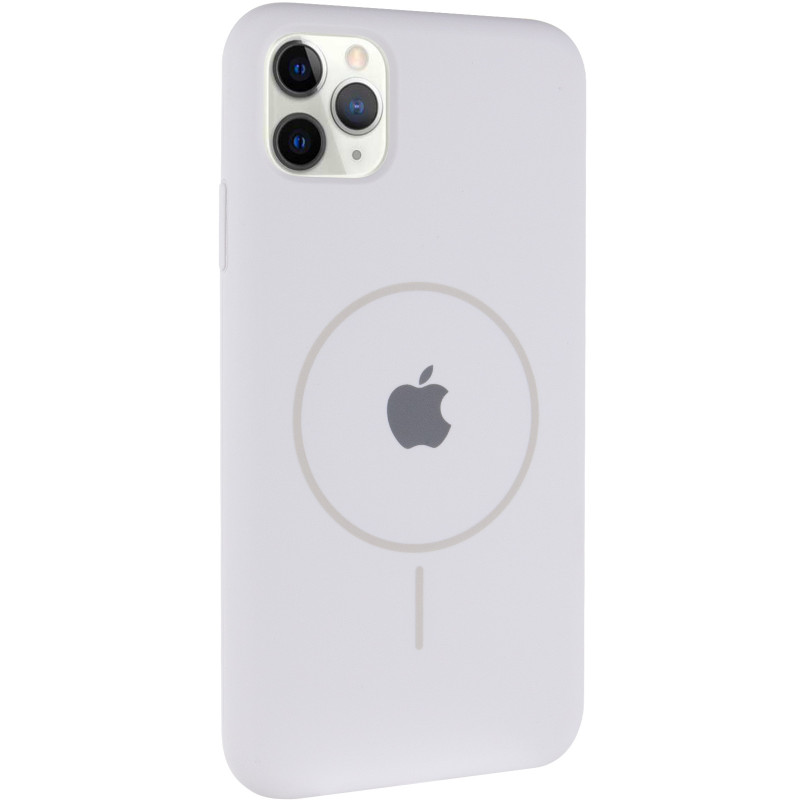 Чехол Silk Full Protective (AA) with Magnetic Fit для Apple iPhone 11 Pro Max (6.5") (Белый / White)